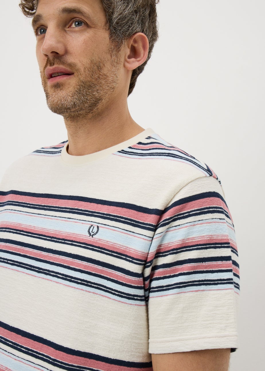 Lincoln Pink Stripe T-Shirt