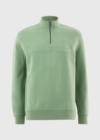 Lincoln Green 1/4 Zip Sweatshirt