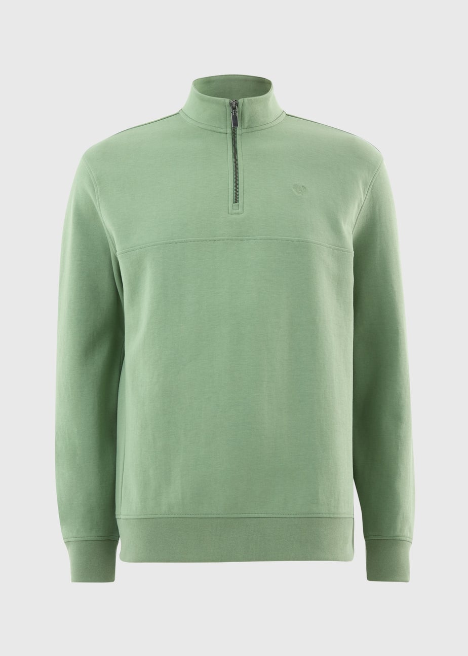 Lincoln Green 1/4 Zip Sweatshirt