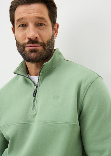 Lincoln Green 1/4 Zip Sweatshirt