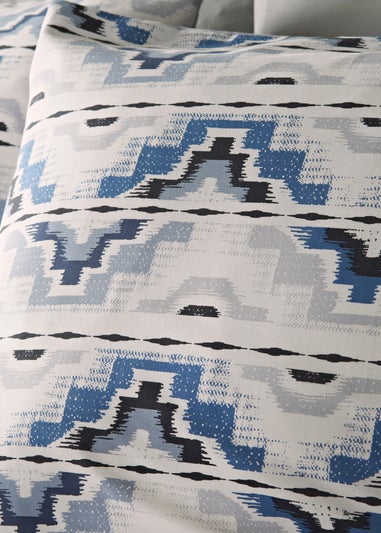 Blue Aztec Duvet Set