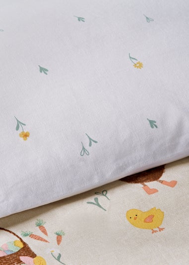 Natural Farm Animal Duvet Set