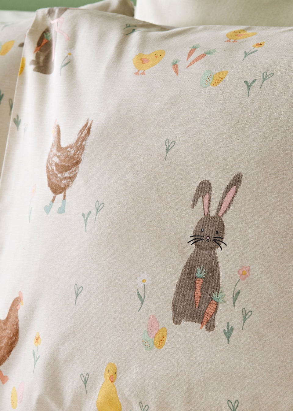Natural Farm Animal Duvet Set