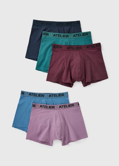 5 Pack Multi Hipster Boxers