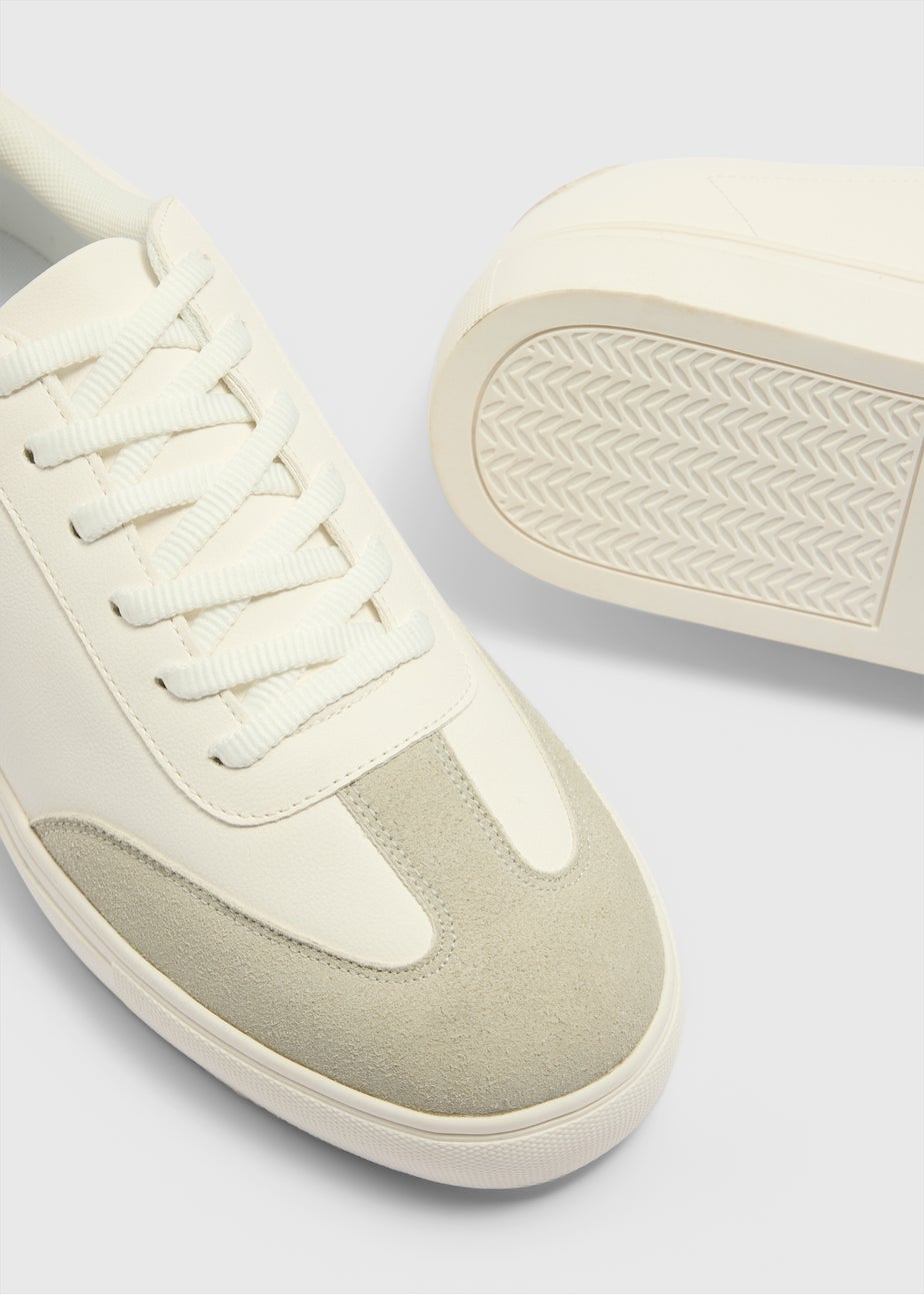 Stone Smart Suede Trainers