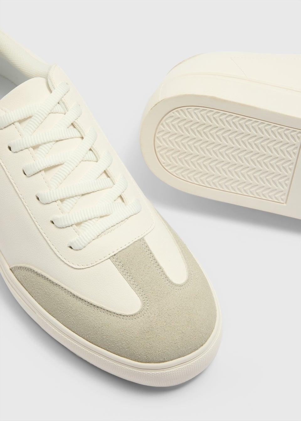Stone Smart Suede Trainers
