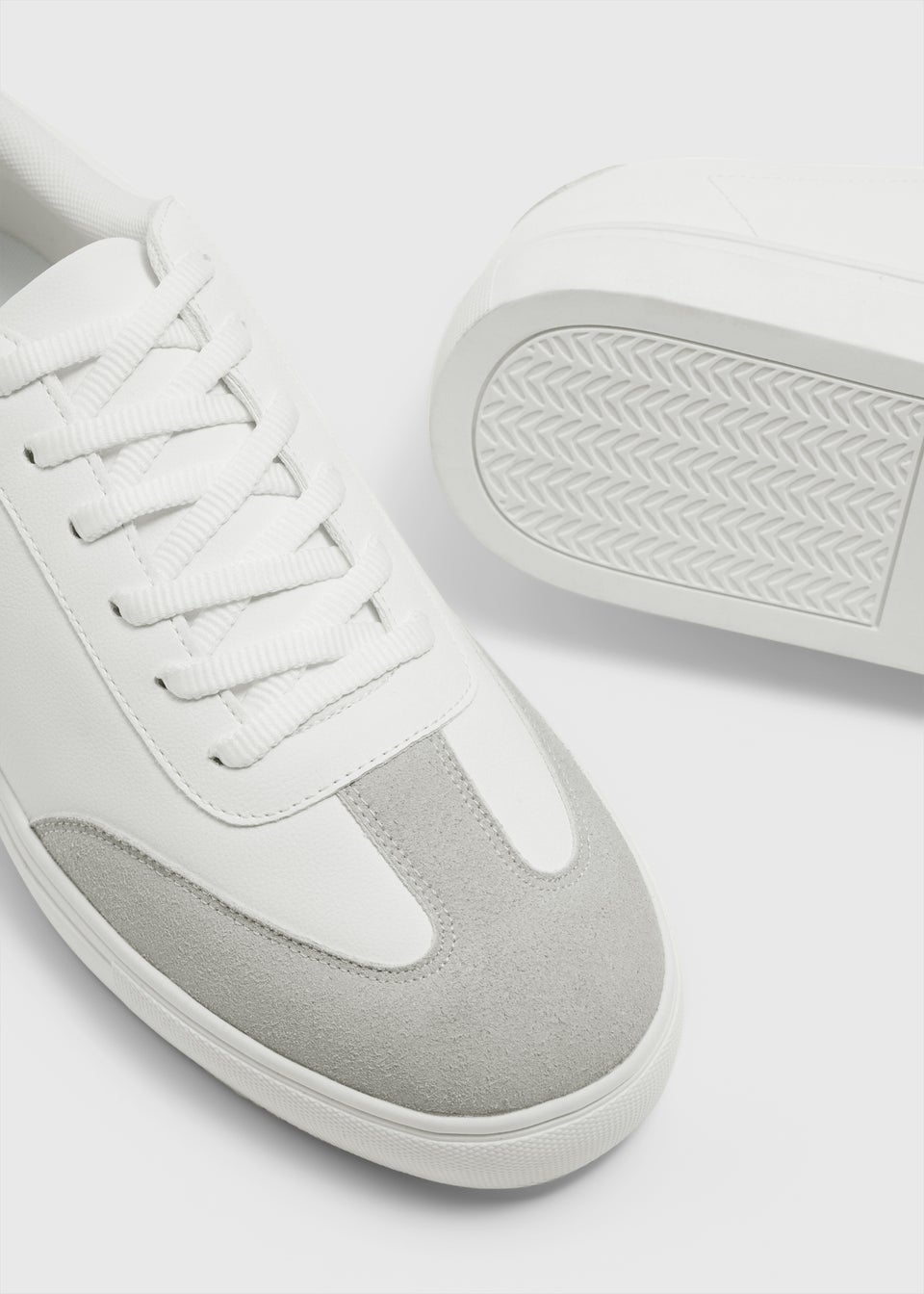 Stone Smart Suede Trainers