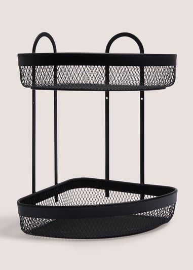 Black Mesh Metal Corn Caddy