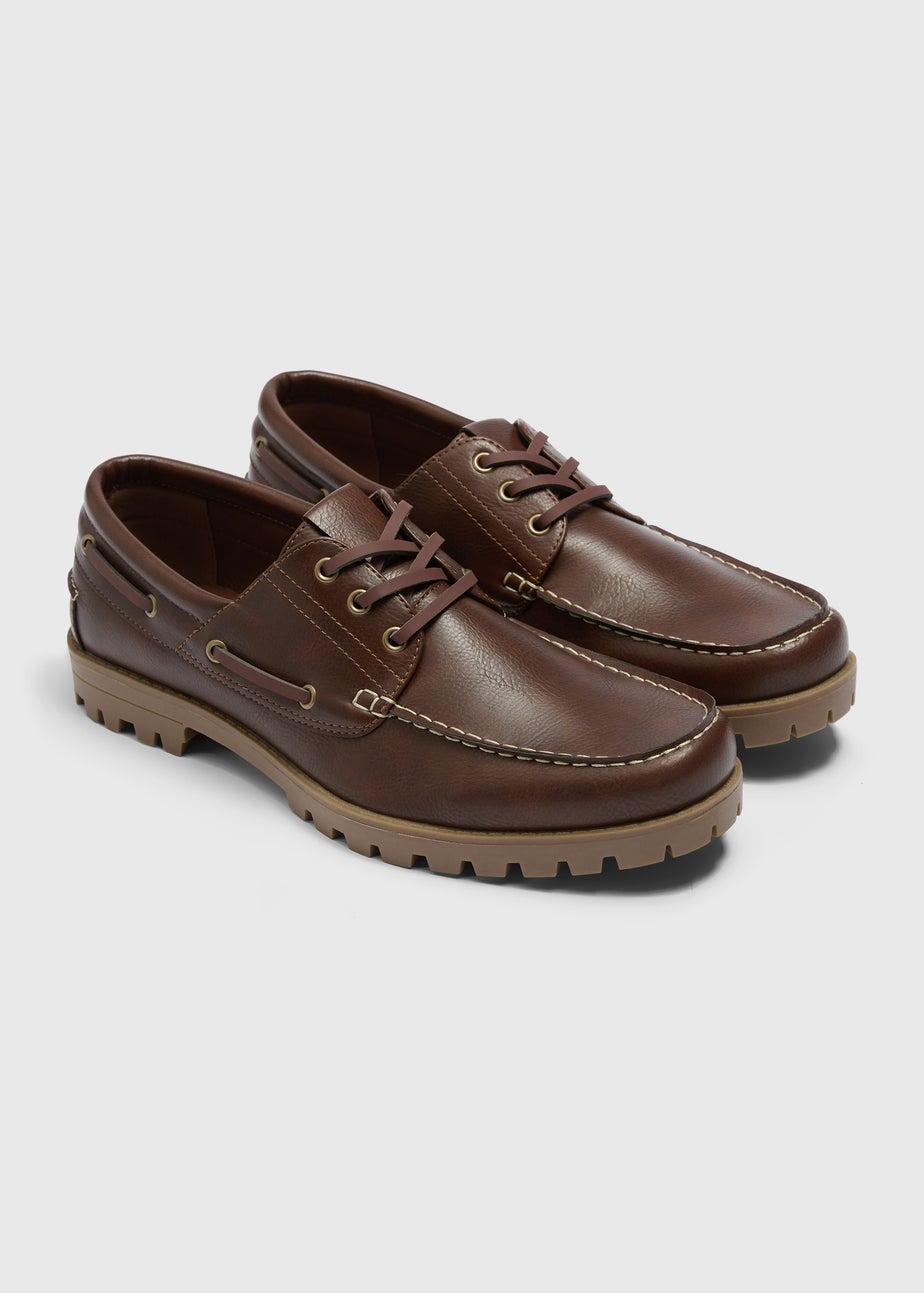 Tan Boat Shoes