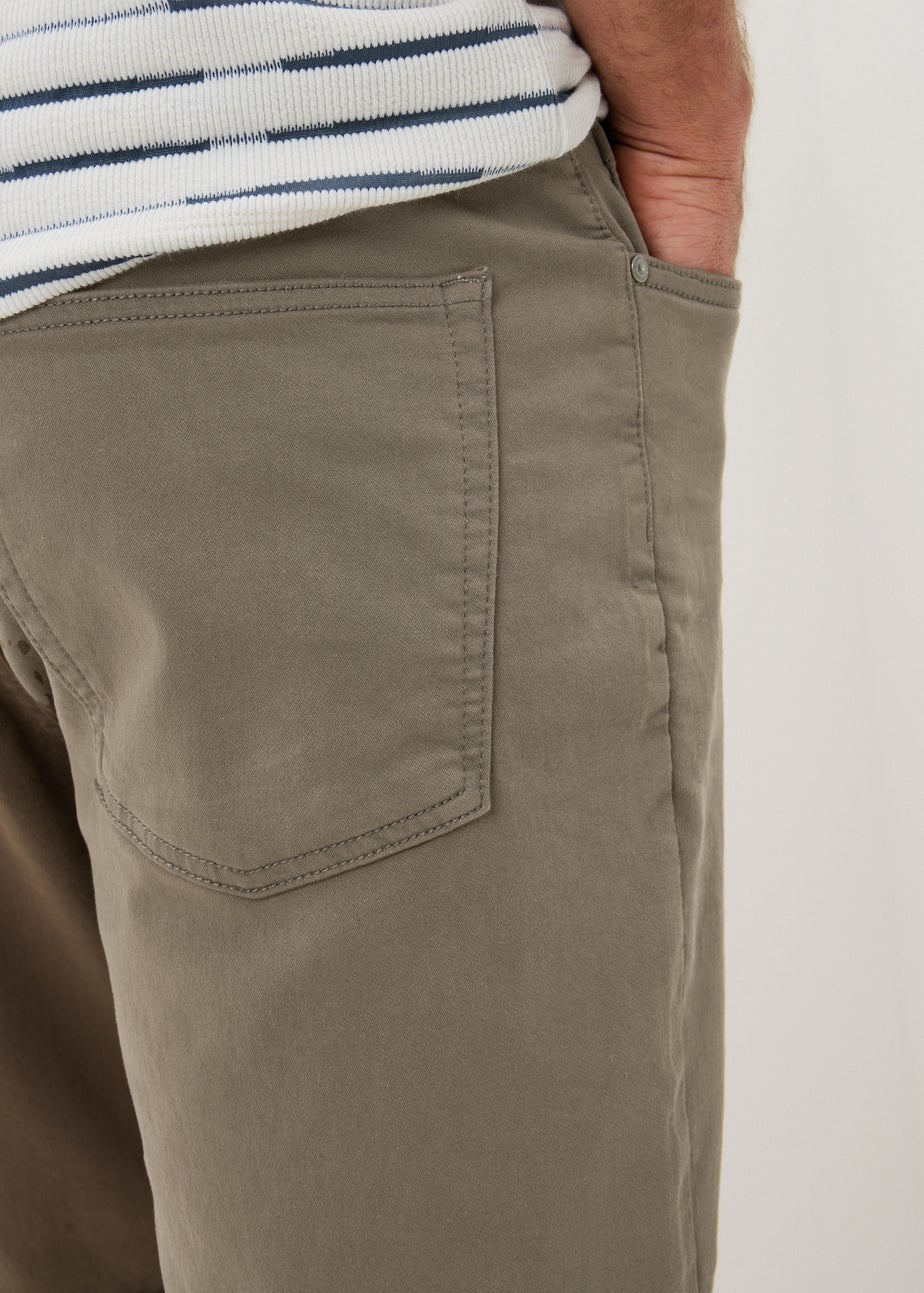 Mushroom Slim Fit Shorts