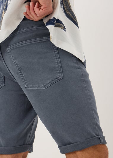 Steel Slim Fit Shorts