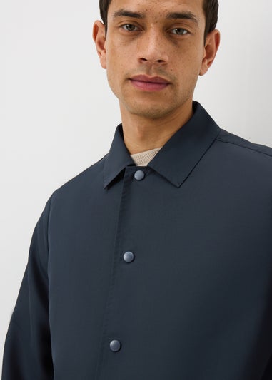 Navy Lightweight Coach Jacket