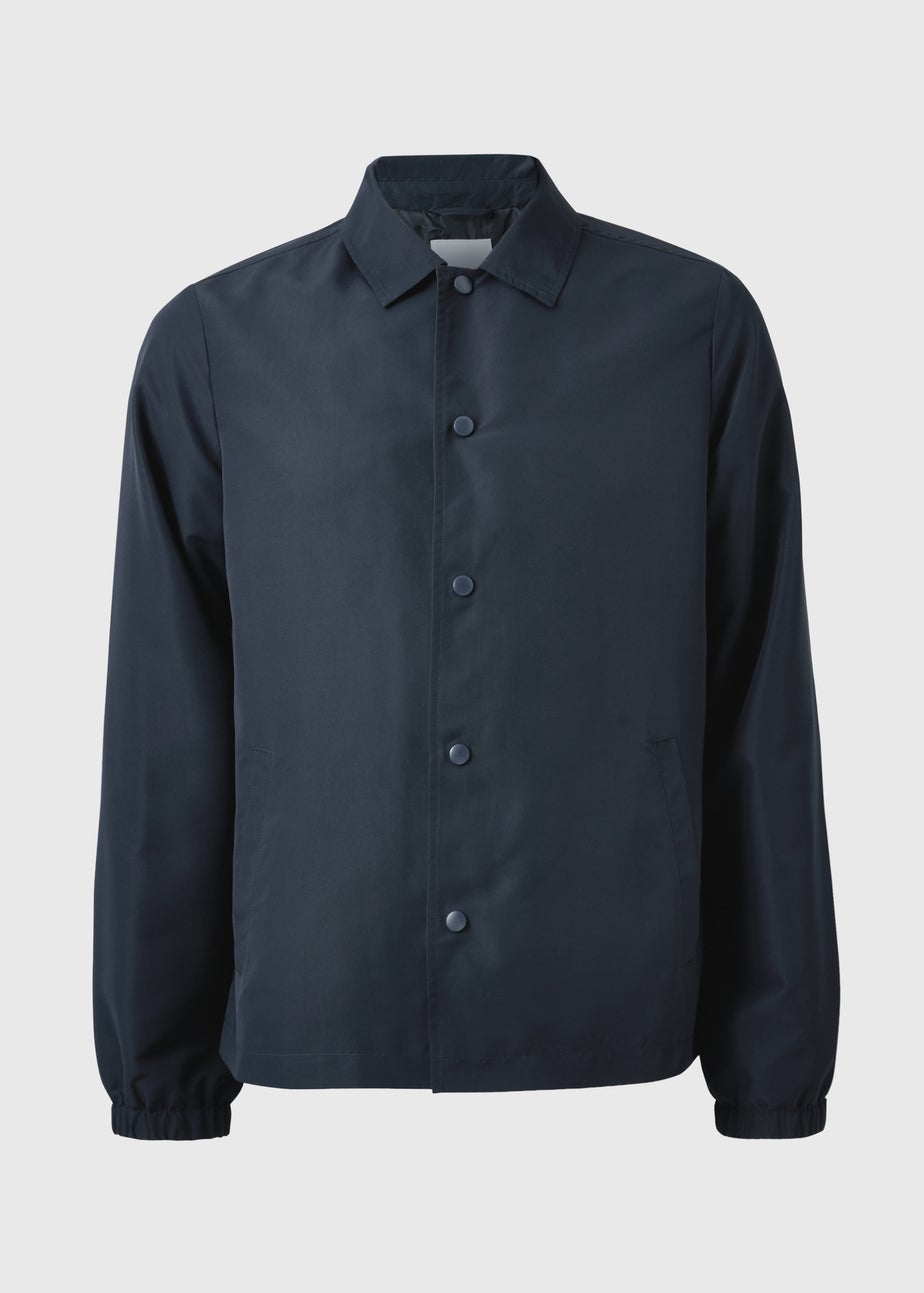 Navy Lightweight Coach Jacket