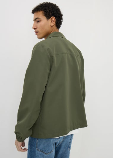 Khaki Lightweight Coach Jacket