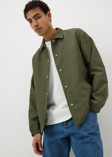 Khaki Lightweight Coach Jacket