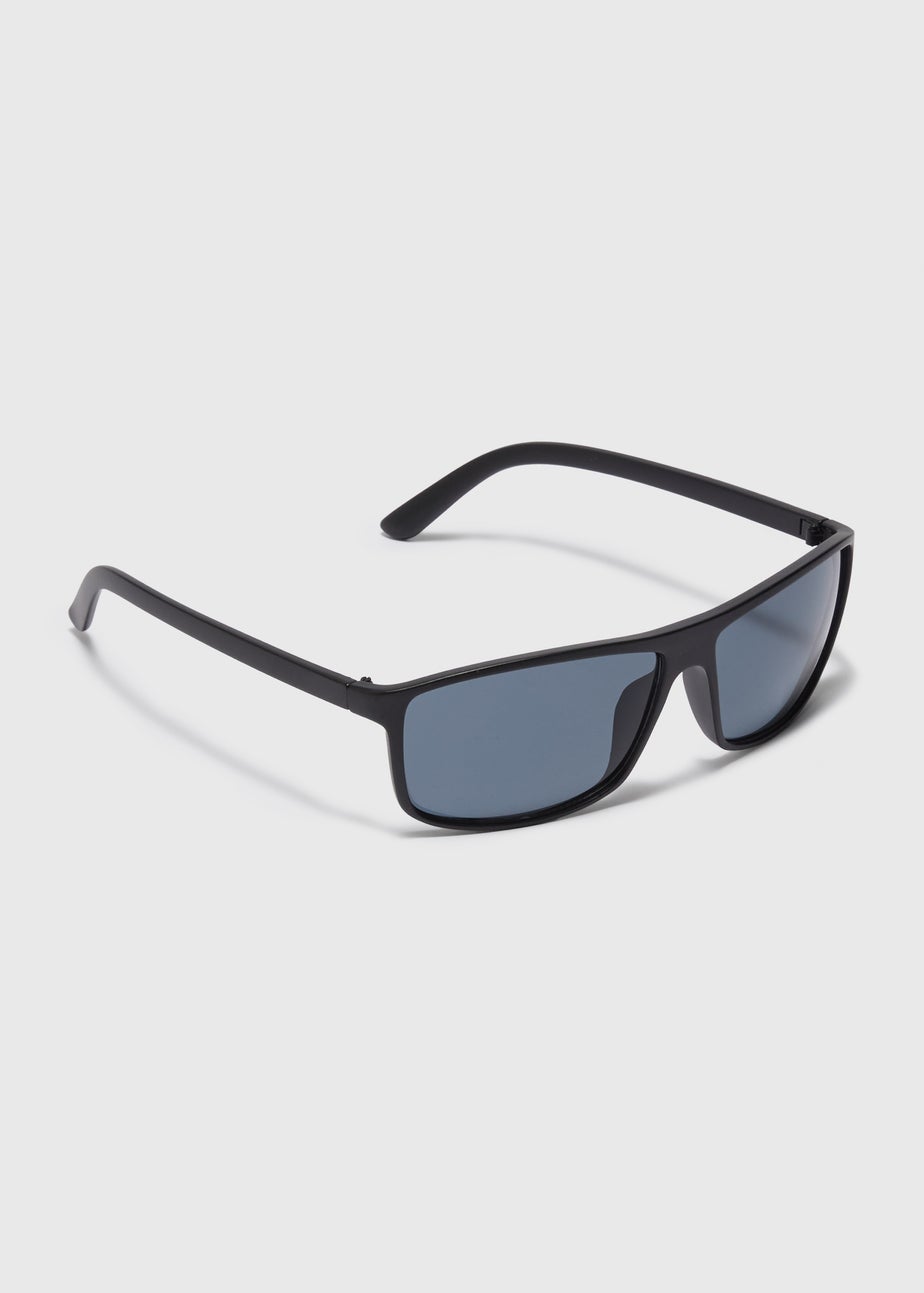 Black Rectangular Sunglasses