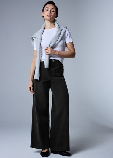 Black Wide Leg Jeans