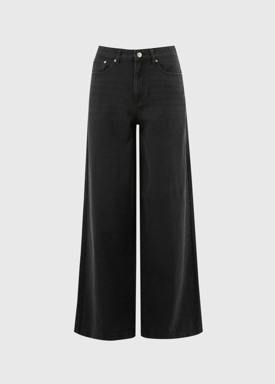 Black Wide Leg Jeans