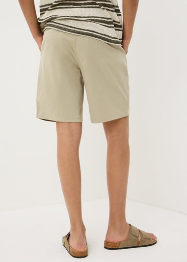 Stone Regular Fit Chino Shorts