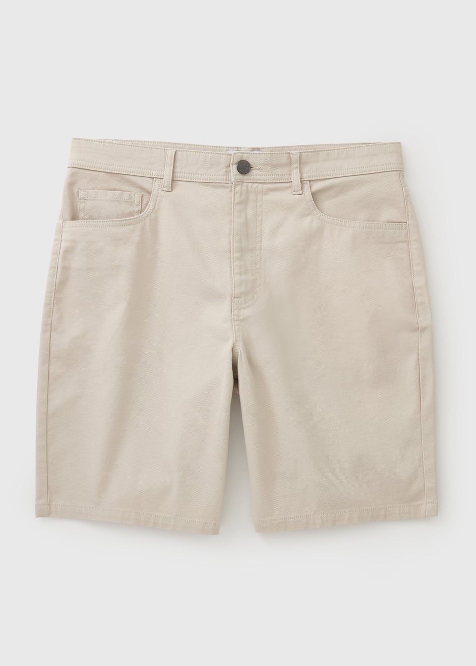 Bone Textured Regular Fit Chino Shorts