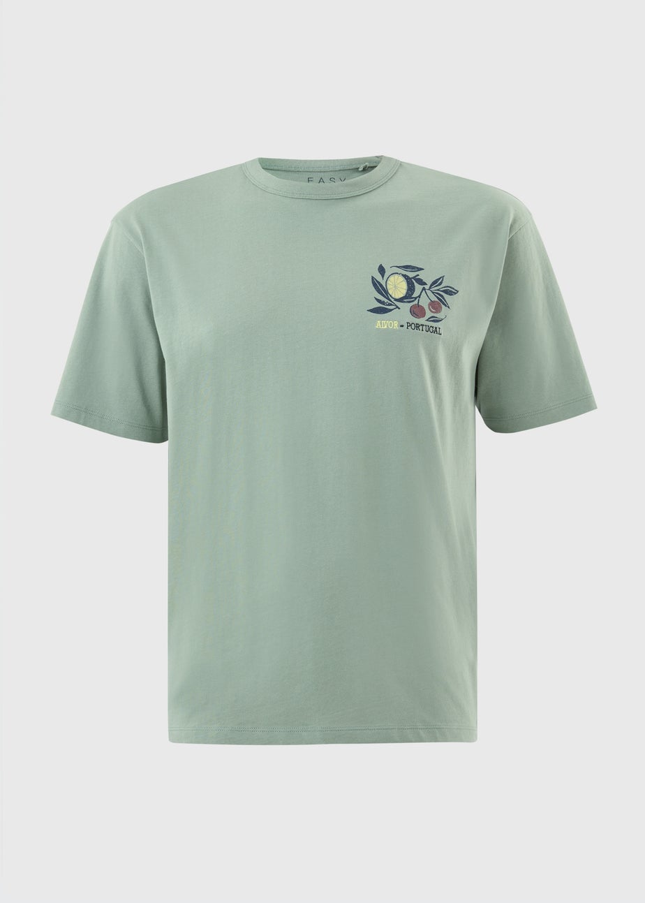 Green Portugal Graphic T-Shirt