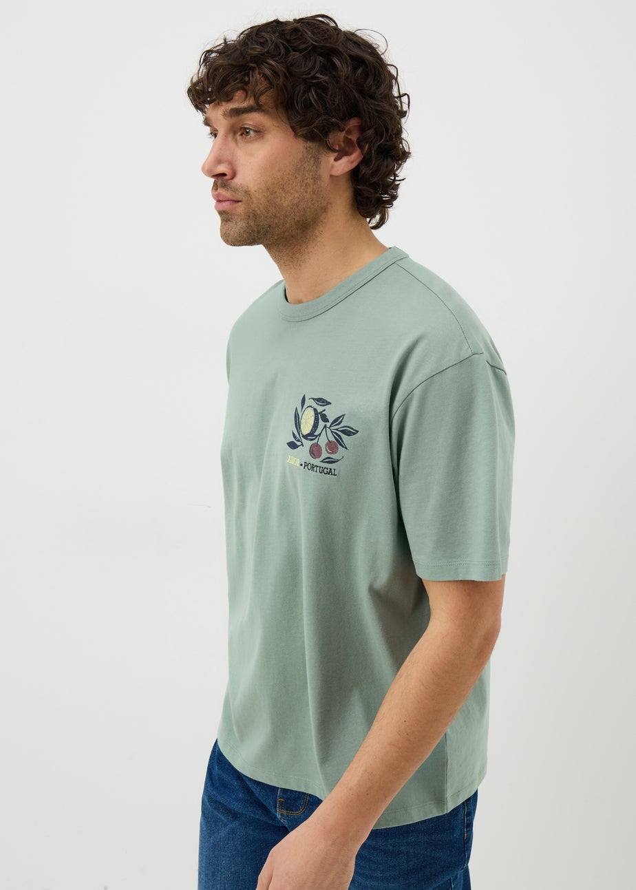 Green Portugal Graphic T-Shirt
