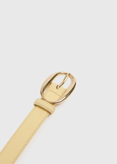 Yellow Slim Belt