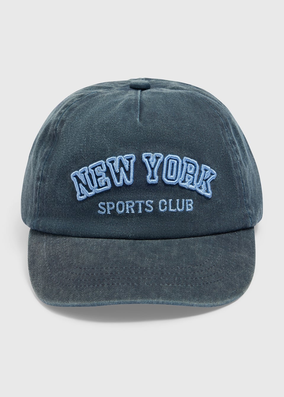 Boys Dark Wash New York Denim Cap (7-13yrs)