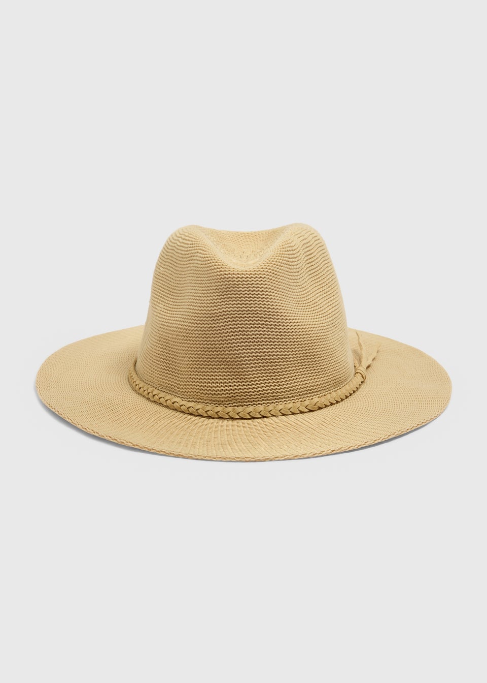 Natural Packable Trilby Hat