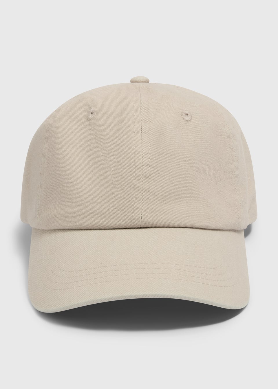 Beige Cotton Cap