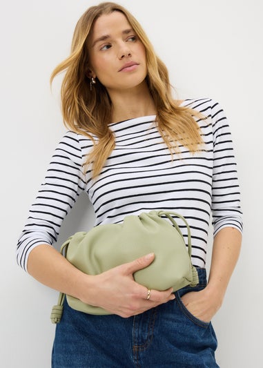 Sage Green Pouch Bag