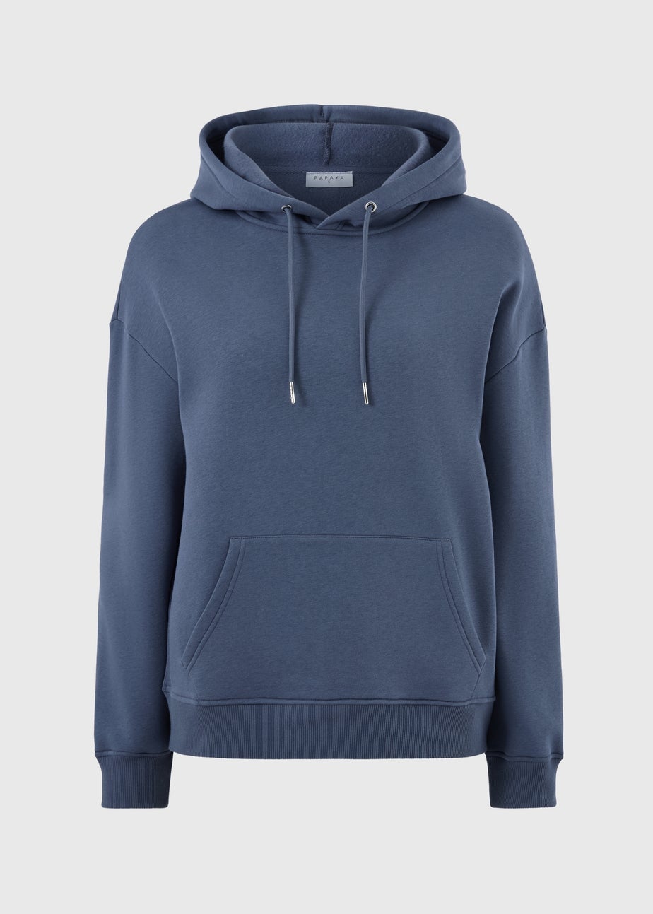 Steel Blue Essential Hoodie