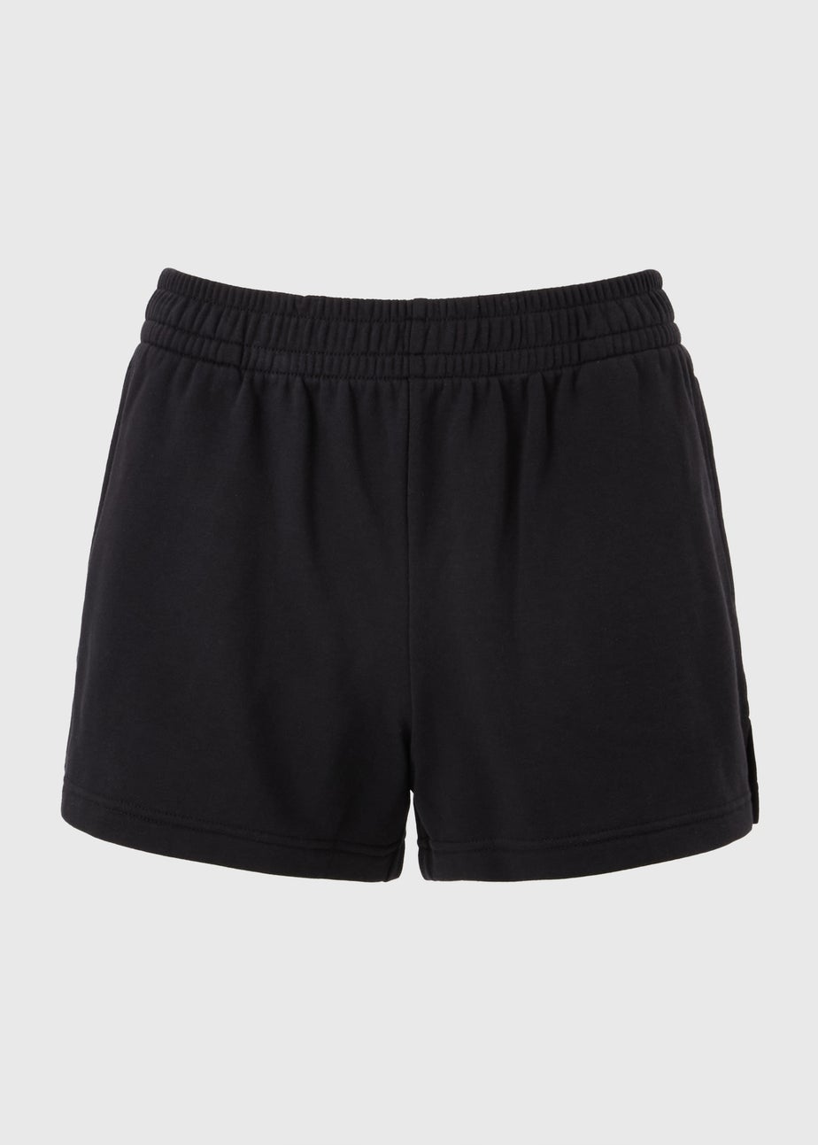 Black Jersey Shorts