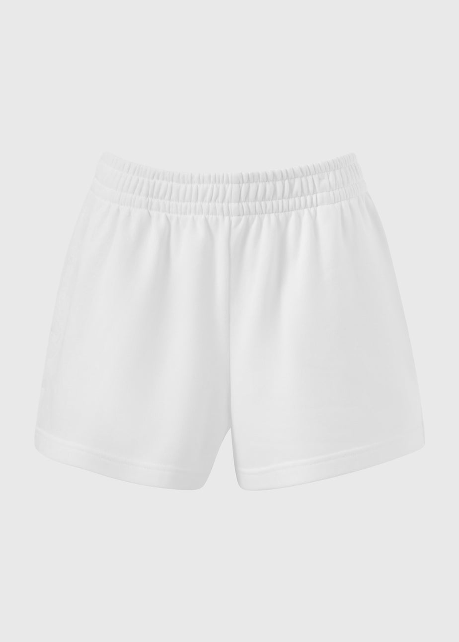 White Jersey Shorts
