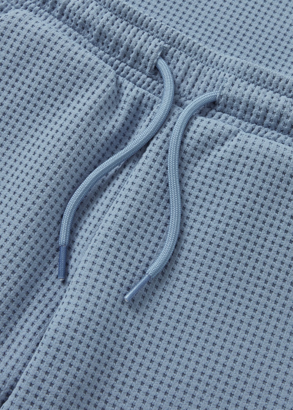 Boys Blue Waffle Top & Short Set (1-7yrs)