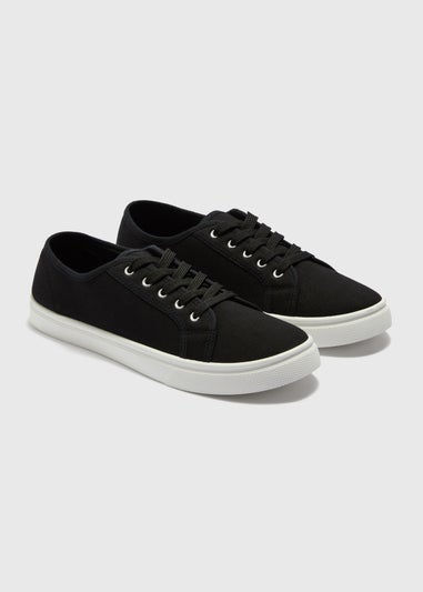 Black Slip On Trainers