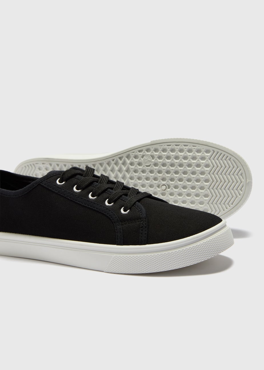 Black Slip On Trainers