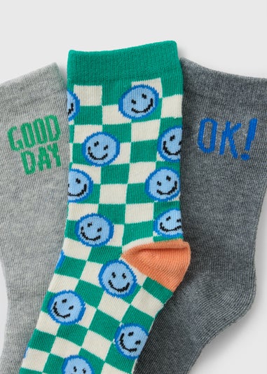 5 Pack Boys Game Design Socks