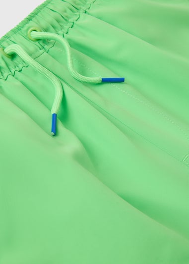 Boys Lime Swimming Shorts (7-15yrs)