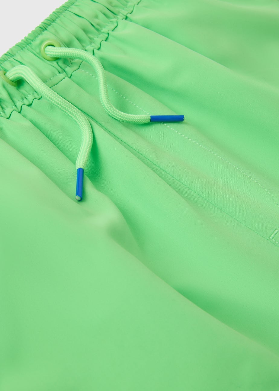 Boys Lime Swimming Shorts (7-15yrs)