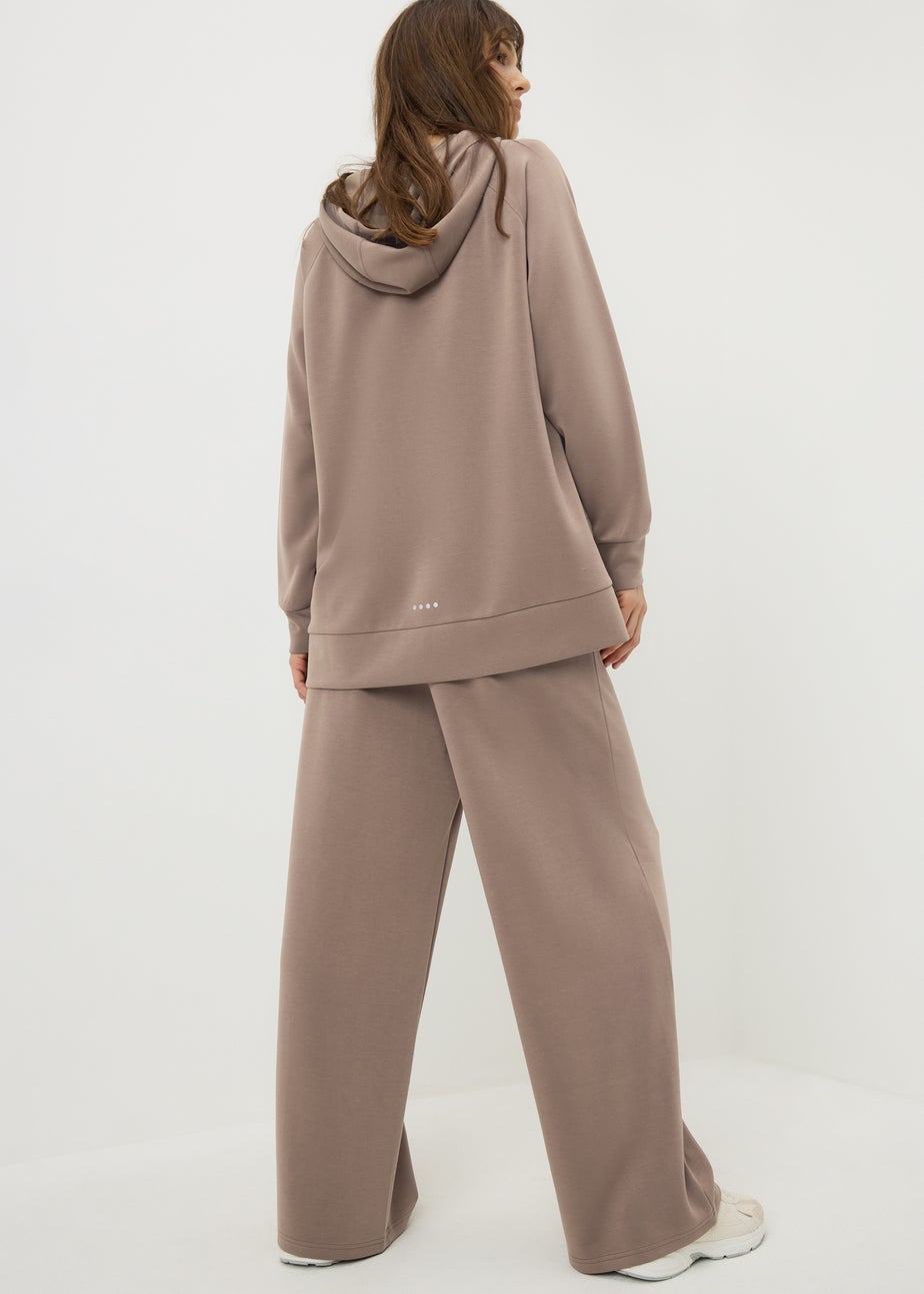 Souluxe Mink Wide Leg Jogging Bottoms