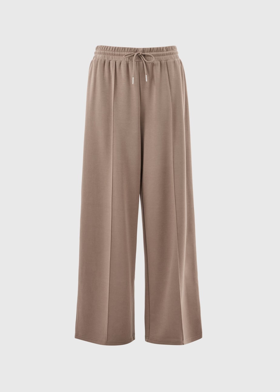 Souluxe Mink Wide Leg Jogging Bottoms