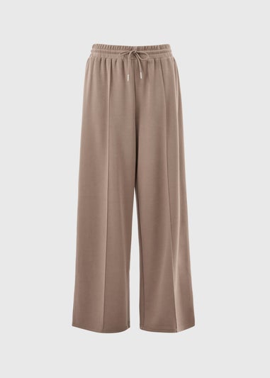 Souluxe Mink Wide Leg Jogging Bottoms