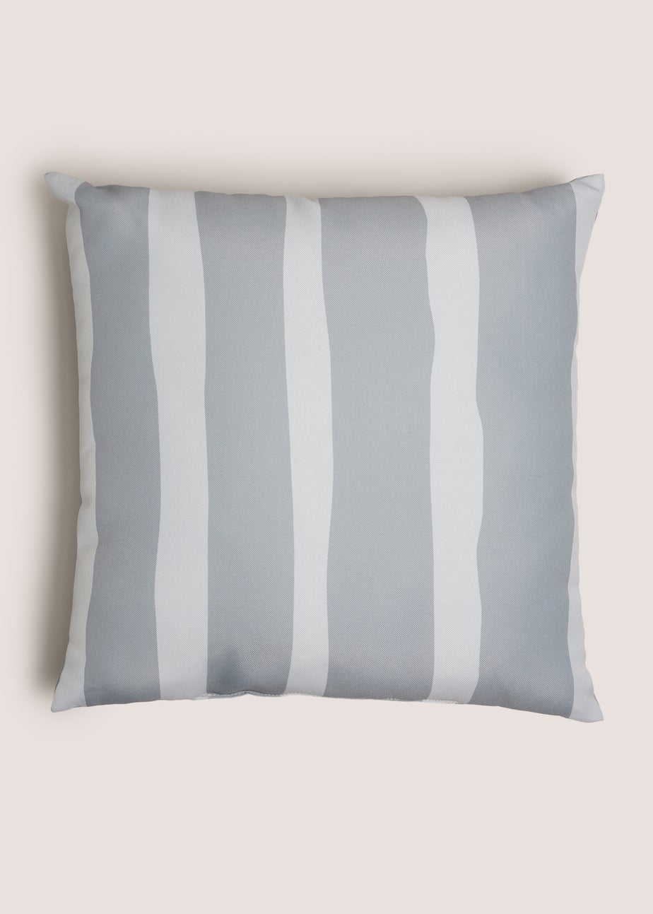 Grey Stripe Cushion