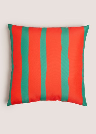 Red Stripe Cushion