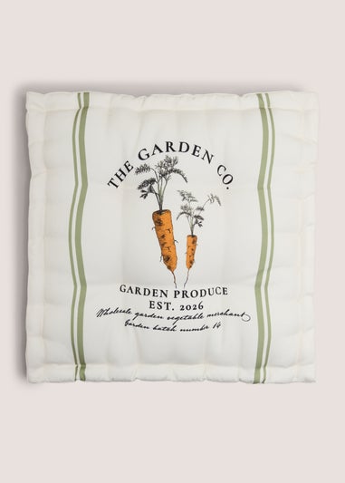 The Garden Co Carrot Single Square Seat Pad