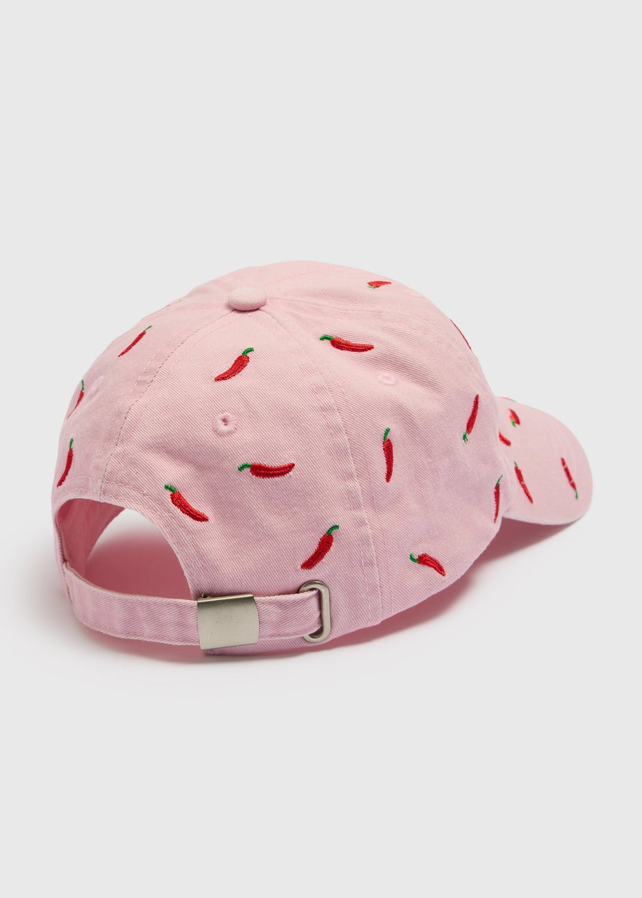 Girls Pink Chilli Cap (7-13yrs)