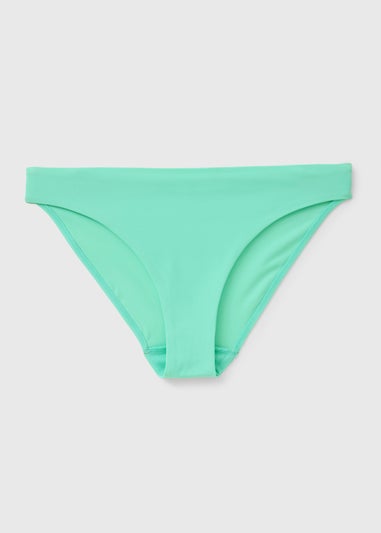 Aqua Blue Full Side Bikini Bottoms