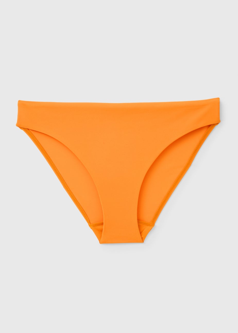 Orange Full Side Bikini Bottoms