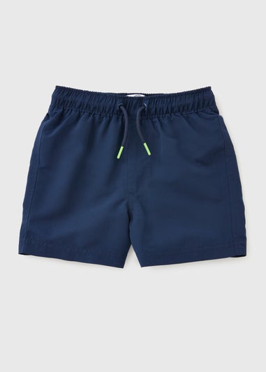 Boys Navy Swim Shorts (1-7yrs)